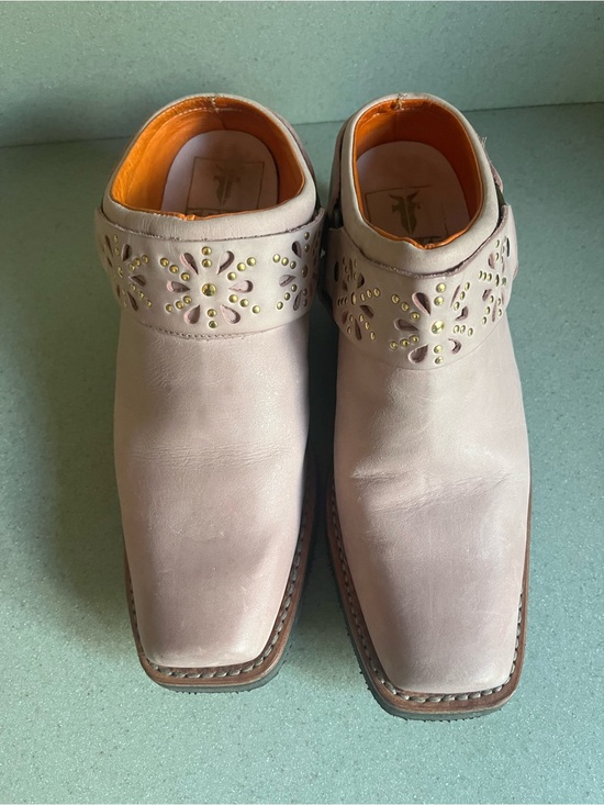 Frye Shoes - Frye Women's Blush pink Studded Ankle Booties Sz 7.5-8